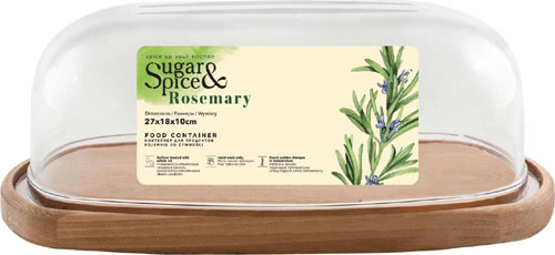 Контейнер для продуктов дерево Sugar&Spice Rosemary