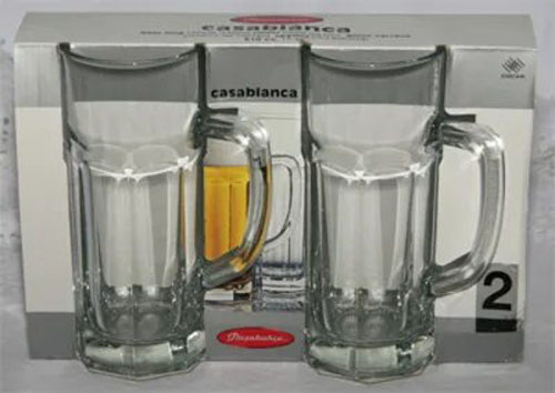 КАСАБЛАНКА - набор 2х кружек для пива 510мл