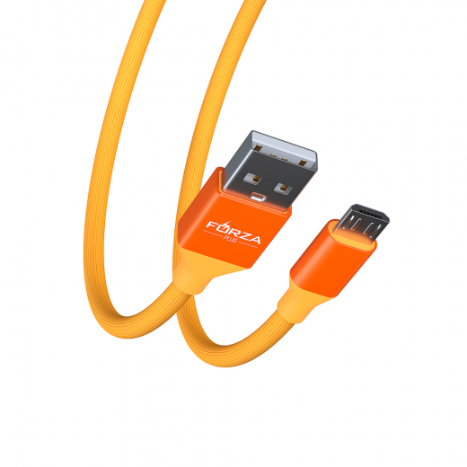 Кабель для зарядки Лето Micro USB, 1м, 2А, прорезиненный пакет