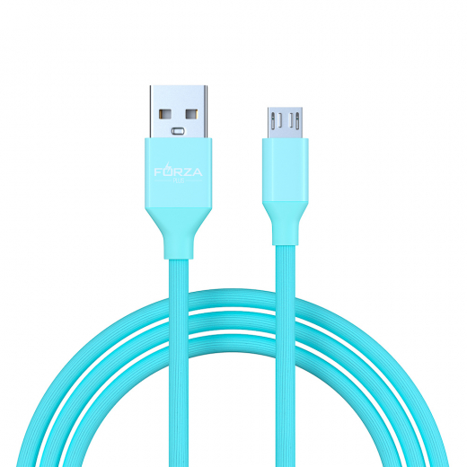 Кабель для зарядки Лето Micro USB, 1м, 2А, прорезиненный пакет