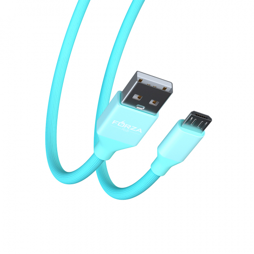 Кабель для зарядки Лето Micro USB, 1м, 2А, прорезиненный пакет