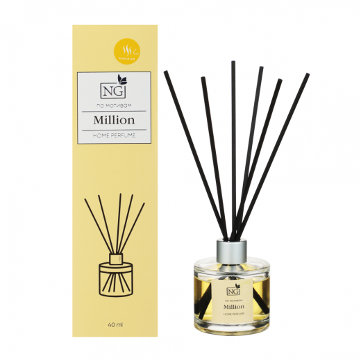 Аромадиффузор 40мл Home Perfume, Million