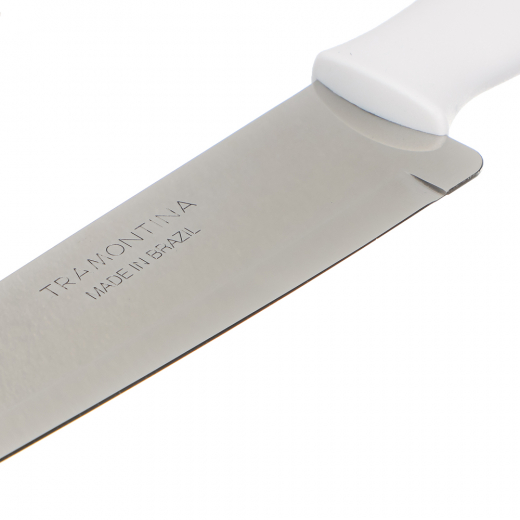 Tramontina Athus - нож кухонный 20см белая ручка 23084/088