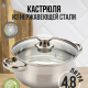 Кастрюля 4,8л с крышкой CLASSIC